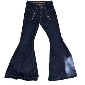 NWT Cruel Denim® Ladies Hannah Far-Out Flare Bell Jeans Sz 28/5 R